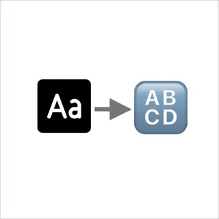 Fonts into Emoji ✨