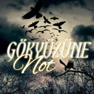 Gökyüzüne not 🫧