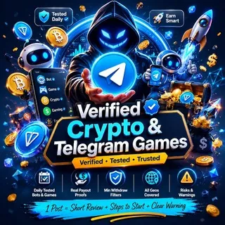 Verified Crypto & Telegram Games Free Crypto